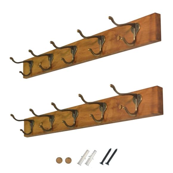 None | Wall Decor | New Wallmounted Coat Rack Set Of 2 | Poshmark